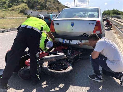 Sinop’ta trafik kazasında 1 kişi yaralandı - Son Dakika Haberleri